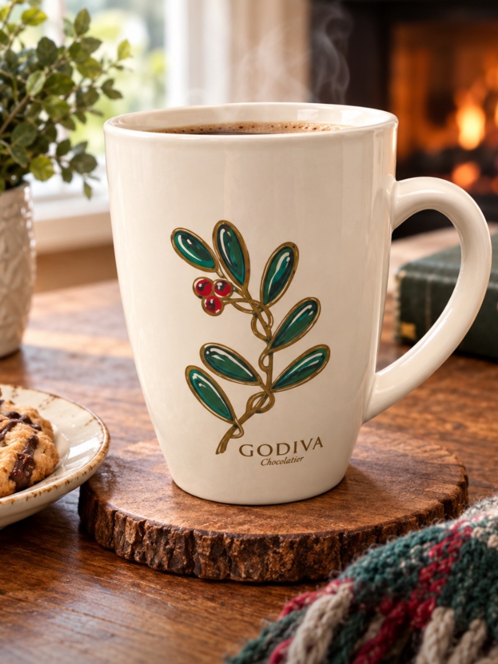 Godiva coffee mug